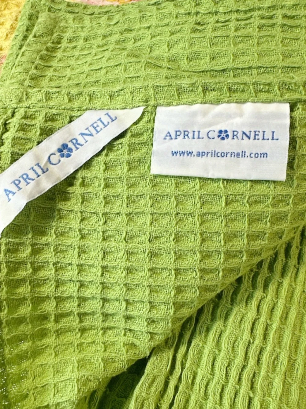 NEW April Cornell EMMALINE FLORAL Kitchen Towel Set/3